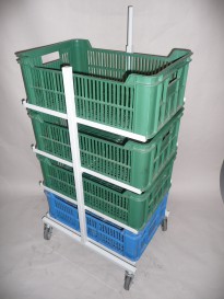 3216 Cart for crates manipulation