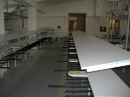4005 Table for sorting semi-finished products by color