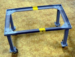 6094 Manipulation trolley for plastic box without wheels