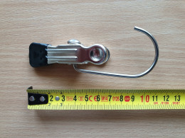 6002_3 Hanging clamp for clothes / parts rubberized 7 cm